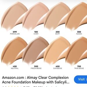 Almay Clear Complexion Foundation - 710 natural Tan
